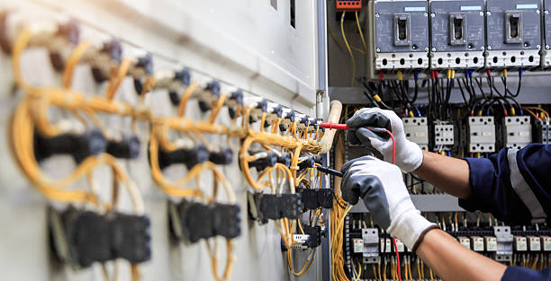 Professional Electrician technician working in Williston, ND